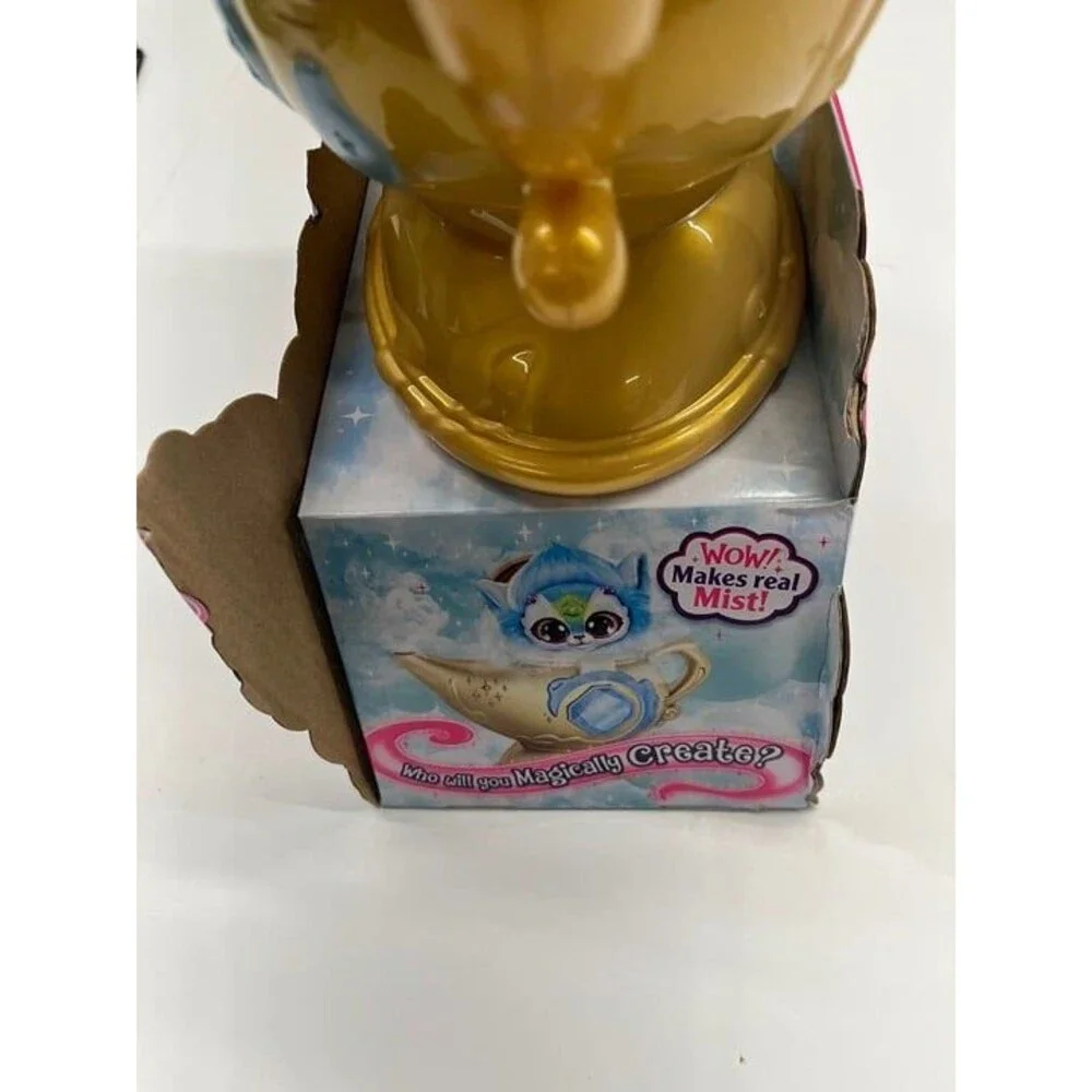 New Magic Mixies Magic Genie Lamp Pink 8 inch Plush Toy 60 Lights & Sounds
